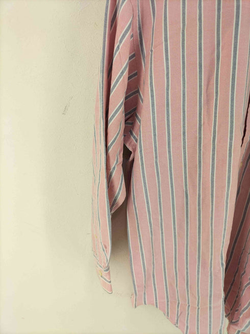 ラルフローレン RALPH LAUREN 90S 香港製 YARMOUTH ストライプ ボタンダウンオックスフォードシャツ メンズ 16 1/2