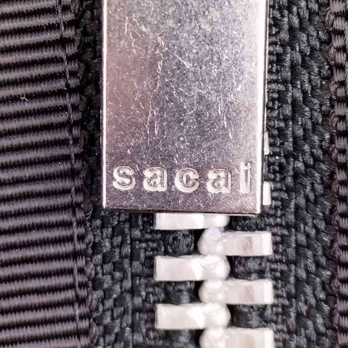 サカイ Sacai MA-1 ドッキング ナイロン切替 ジップアップニットカーディガン レディース JPN:1