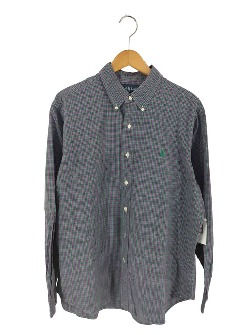 ラルフローレン RALPH LAUREN 90S ボタンダウン チェックシャツ メンズ L