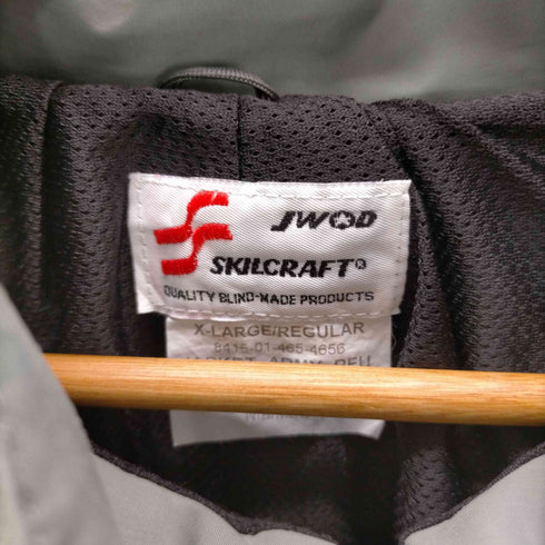 ユーエスアーミー U.S. ARMY 00S JWOD SKILCRAFT IPFU ARMY ロゴ ナイロン トレーニング ジャケット 2005年製 メンズ X-LARGE REGULAR