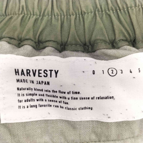 HARVESTY サーカスカーゴパンツ レディース JPN:2