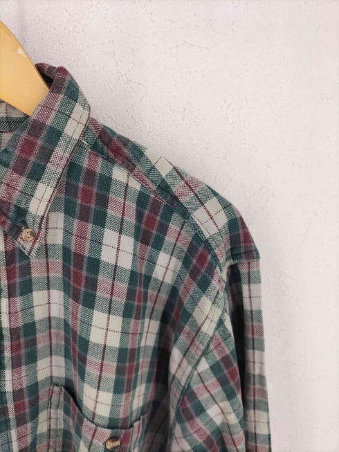 NORTHWOODS インド製 ボタンダウンチェックシャツ メンズ M