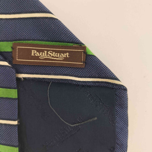 ポールスチュアート Paul Stuart シルク ストライプ ネクタイ メンズ