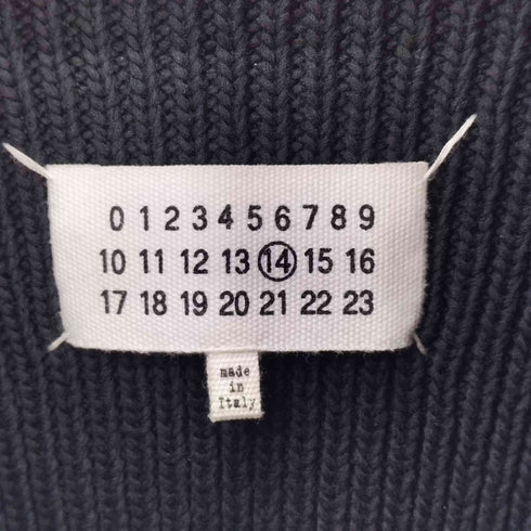 メゾンマルジェラ Maison Margiela ショールカラー コットン カーディガン メンズ import:M