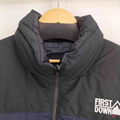ファーストダウン FIRST DOWN BUBBLE DOWN JACKET MICROFT メンズ import:M