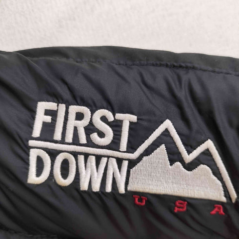 ファーストダウン FIRST DOWN BUBBLE DOWN JACKET MICROFT メンズ import:M
