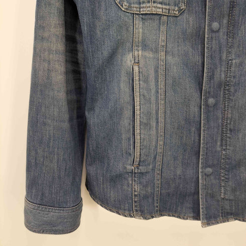 バーバリーブラックレーベル BURBERRY BLACK LABEL 裏地チェック柄 トラッカージャケット メンズ import:L