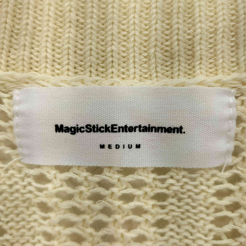 マジックスティック MAGIC STICK ENTERTAINMENT エアメッシュ グラフィックニット メンズ JPN:M
