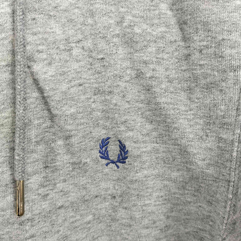 フレッドペリー FRED PERRY ロゴ刺繍 ジップアップパーカー メンズ import:M