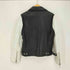 ニールバレット NEIL BARRETT ラムレザー ツートン ライダースジャケット メンズ import:XS