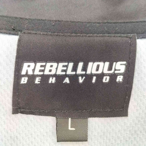 REBELLIOUS BEHAVIOR スポーツ ゲームシャツ メンズ JPN:L