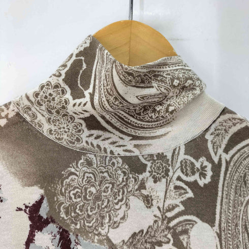 エトロ ETRO シルクカシミヤ ハイネック ニット レディース EUR:42