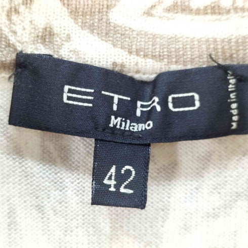 エトロ ETRO シルクカシミヤ ハイネック ニット レディース EUR:42