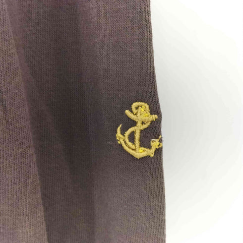 キャピタル KAPITAL 背面リブ クルーネック スウェット メンズ L
