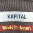 キャピタル KAPITAL 背面リブ クルーネック スウェット メンズ L