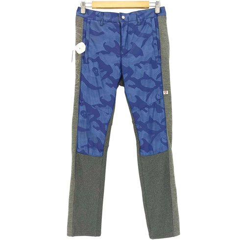 マークアンドロナ MARK&LONA PRIMALOFT 迷彩柄 裏起毛 中綿切替 パンツ メンズ M