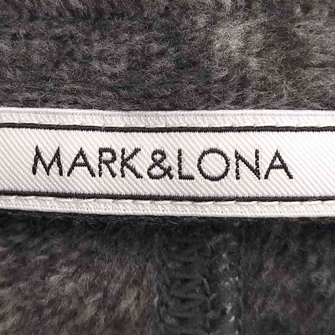 マークアンドロナ MARK&LONA PRIMALOFT 迷彩柄 裏起毛 中綿切替 パンツ メンズ M