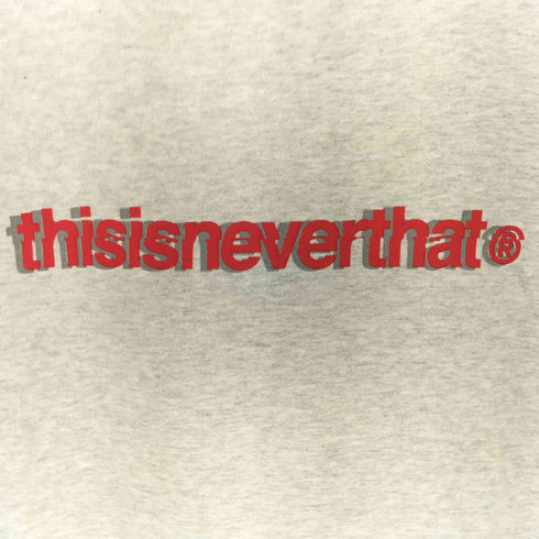 ディスイズネバーザット thisisneverthat フロントロゴプリント 半袖クルーネックシャツ メンズ import:M