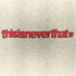 ディスイズネバーザット thisisneverthat フロントロゴプリント 半袖クルーネックシャツ メンズ import:M