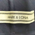 マークアンドロナ MARK&LONA ロゴ総柄 裾ジップ イージーパンツ メンズ 46