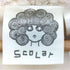 スカラー ScoLar アクリルウール トグルボタン フード付き ポンチョ レディース JPN:M