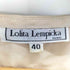 Lolita Lempicka リネンレーヨン フラワー ベスト レディース EUR:40