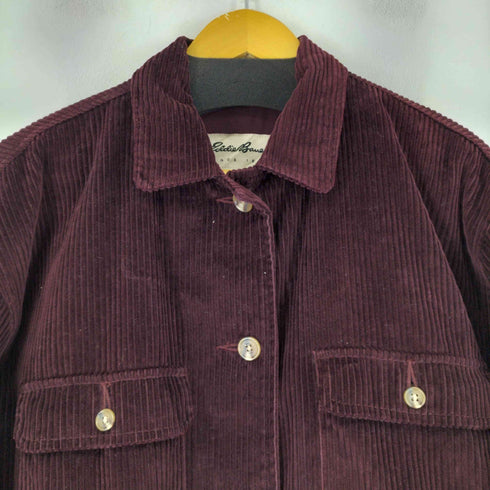 エディーバウアー Eddie Bauer 90S コーデュロイ シャツジャケット レディース