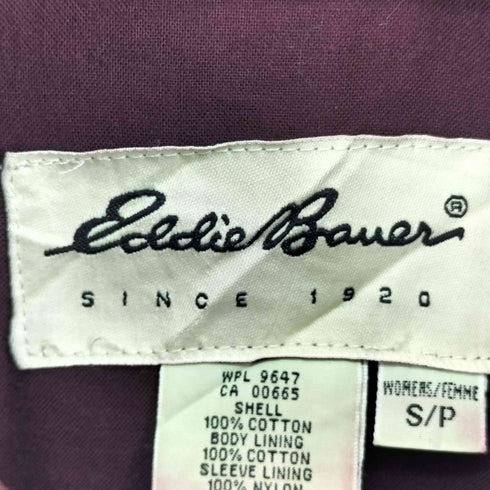 エディーバウアー Eddie Bauer 90S コーデュロイ シャツジャケット レディース