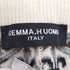 ジャンマアッカウォモ GEMMA.H UOMO スカル総柄 ウール イージーパンツ メンズ S