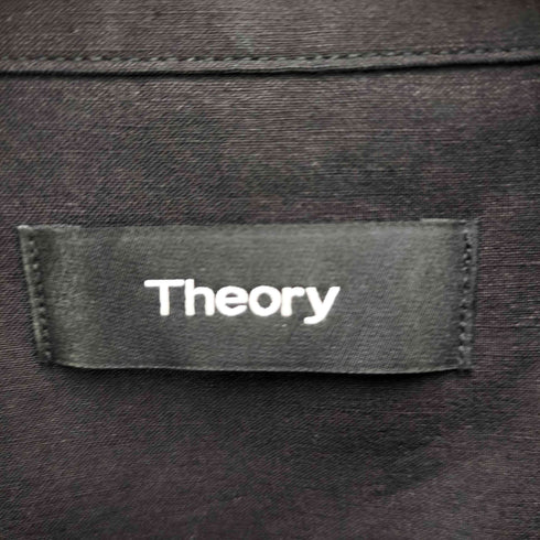 セオリー theory レーヨン混 リネン長袖シャツ メンズ import:S
