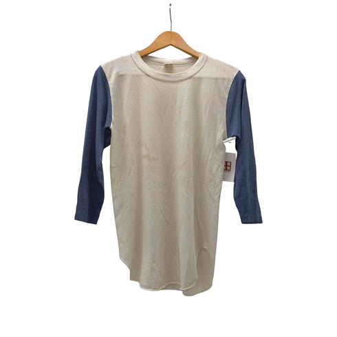 チャンピオン Champion 80S USA製 トリコタグ RN 26094 表記 アームバイカラー Q/S Tシャツ メンズ import:M
