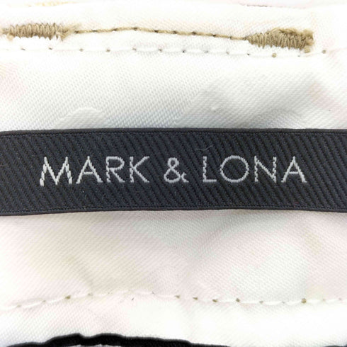 マークアンドロナ MARK&LONA レオパードカーゴショーツ メンズ M