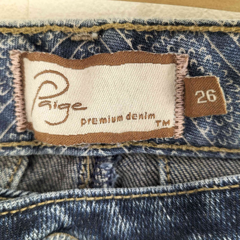 PAIGE ブーツカットデニムパンツ Y2K レディース W26