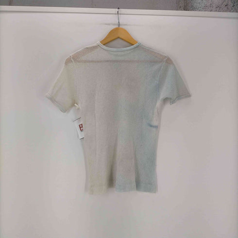 縦長ポケット メッシュ Tシャツ メンズ