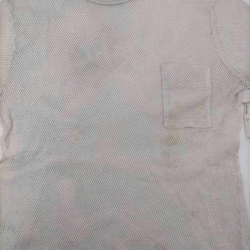 縦長ポケット メッシュ Tシャツ メンズ