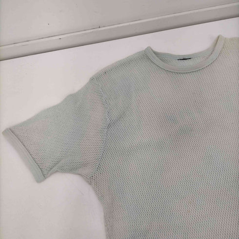 縦長ポケット メッシュ Tシャツ メンズ