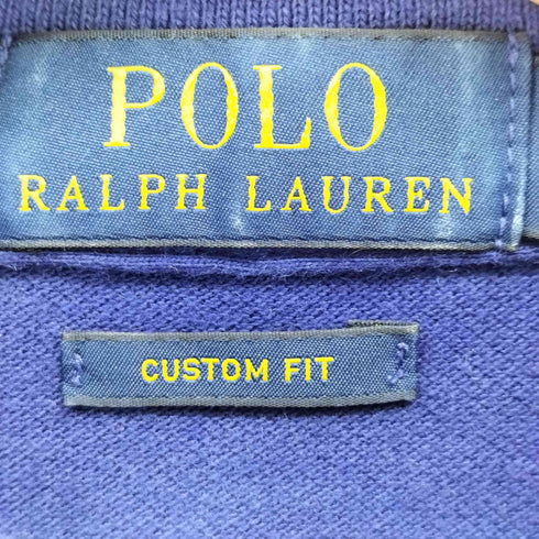 ポロラルフローレン POLO RALPH LAUREN CUSTOM FIT ビッグポニー 刺繍 S/S ポロシャツ メンズ import:S