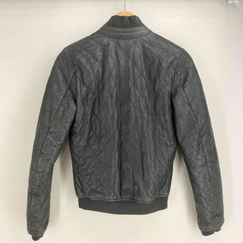 ディーゼル DIESEL ラムレザーキルティングジャケット レディース import:XS