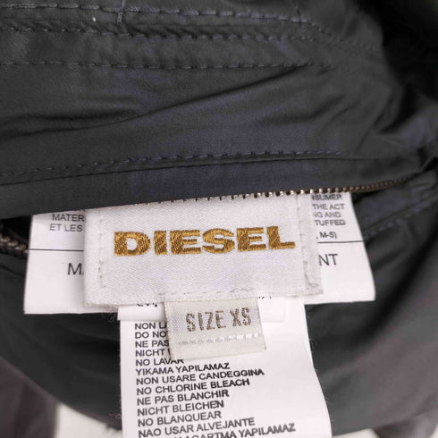ディーゼル DIESEL ラムレザーキルティングジャケット レディース import:XS