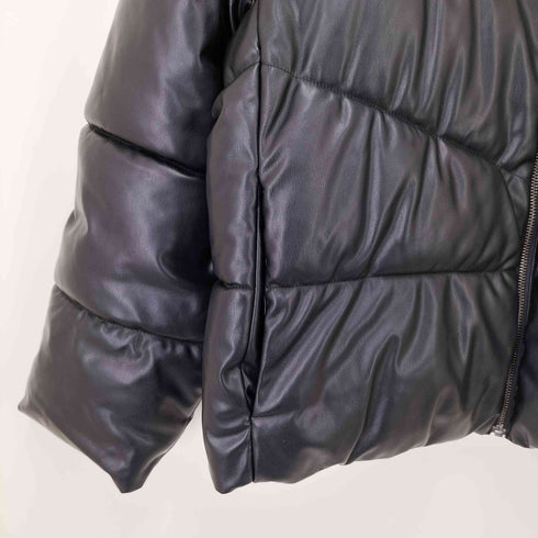 ギャップ Gap リラックス フェイクレザー パファージャケット メンズ JPN:L