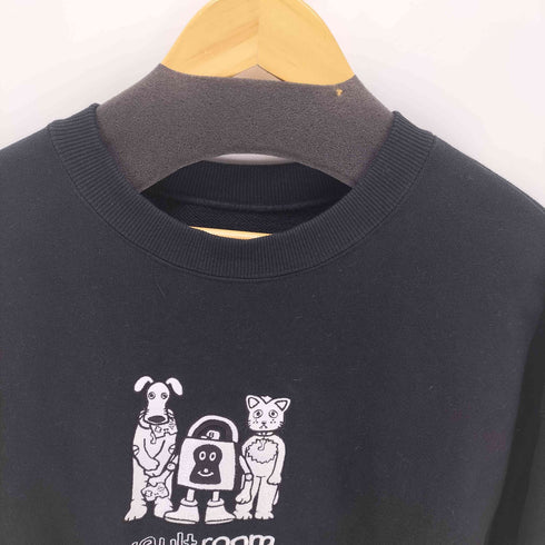 ボルトルーム vaultroom BOOTLEG CREWNECK / BLK メンズ JPN:M