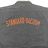Taisei Products JAPAN VINTAGE STANDARD-VACUUM バックプリント 開襟オープンカラー S/S ワーク シャツ メンズ
