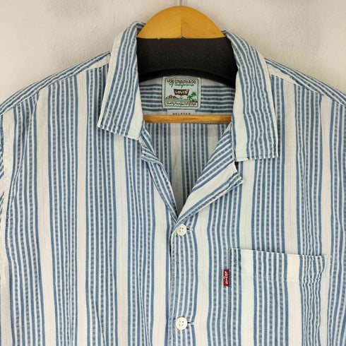 リーバイス Levis 90S ストライプ S/S 開襟シャツ メンズ JPN:M