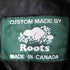 ルーツ Roots 90S CUSTOM MADE BY カナダ製 レザー切替 スタジャン メンズ