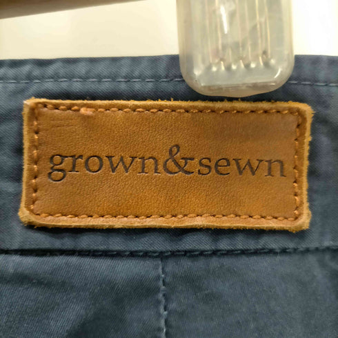 グロウンアンドソーン grown&sewn Independent Slim Pant - Feather Twill インディペンデント スリム チノ USA製 メンズ 31