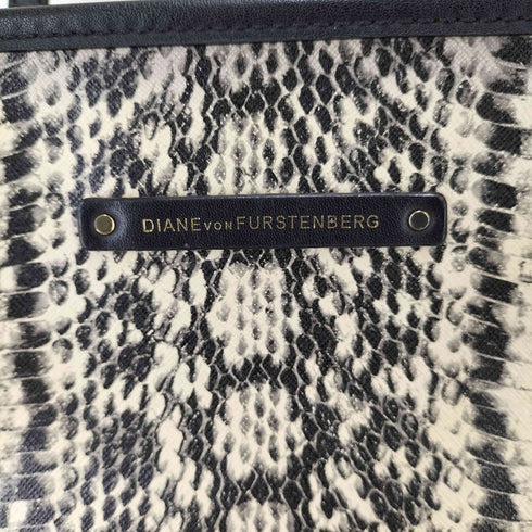 ダイアンフォンファステンバーグ DIANE VON FURSTENBERG diane von furstenberg パイソン レザートート レディース