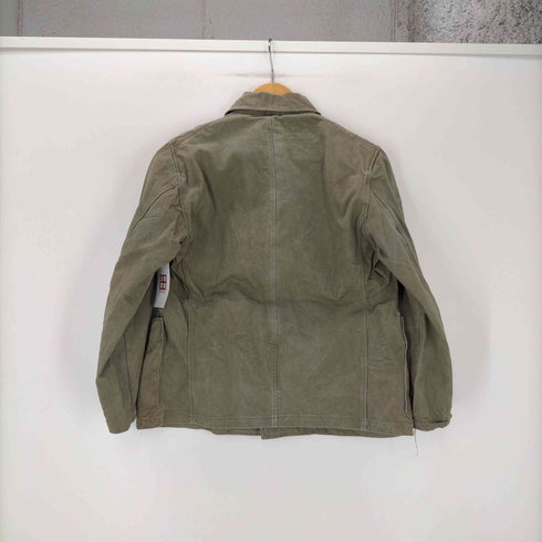 40S JAPAN VINTAGE 日本軍 ウッドボタン 巻きポケ ミリタリー ジャケット メンズ
