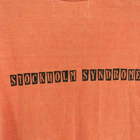stockholm syndrome バックプリント L/S Tシャツ メンズ