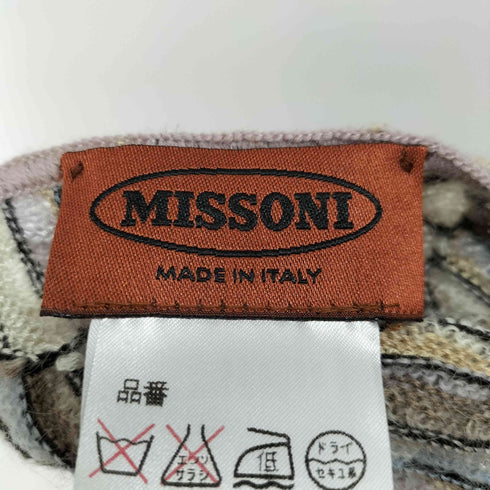 ミッソーニ MISSONI シルク混 大判マフラー レディース ONE SIZE