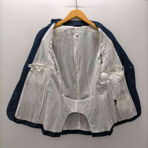 エンジニアードガーメンツ Engineered Garments USA製 綿麻生地 コットン リネン シャンブレー 3B テーラード ジャケット メンズ import:XS
